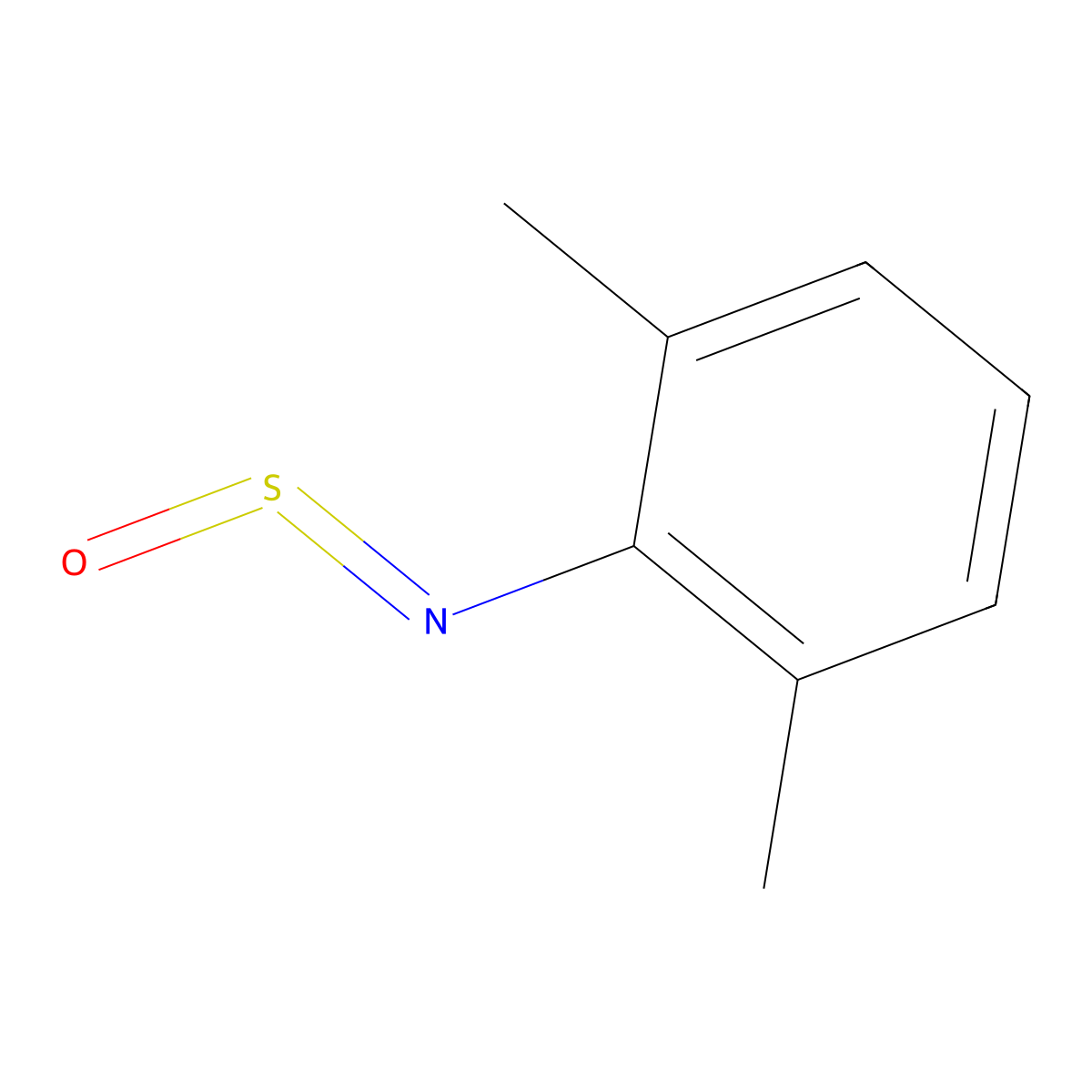 1,3-Dimethyl-2-(sulfinylamino)benzene molecular structure, CAS 17420-02-9