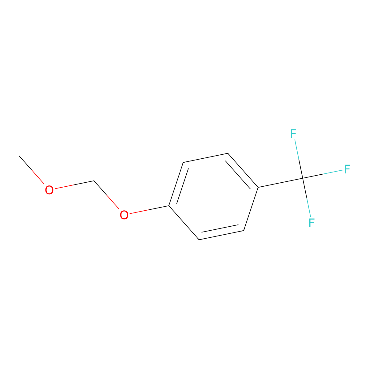 1-(Methoxymethoxy)-4-(trifluoromethyl)benzene molecular structure, CAS 174265-24-8