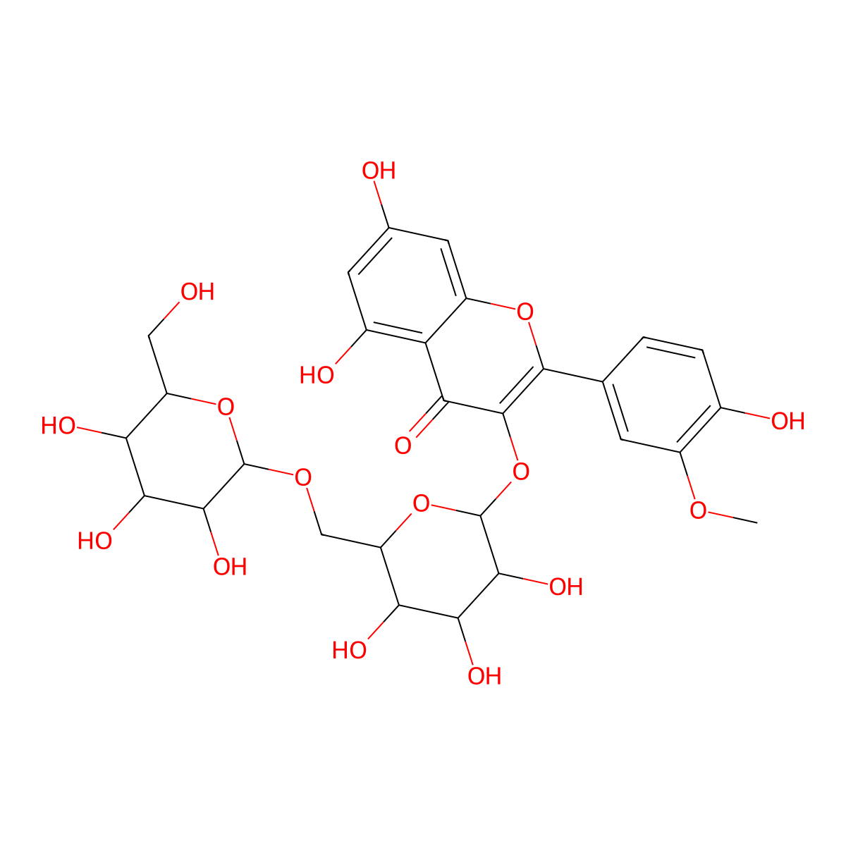 Astragaloside molecular structure, CAS 17429-69-5