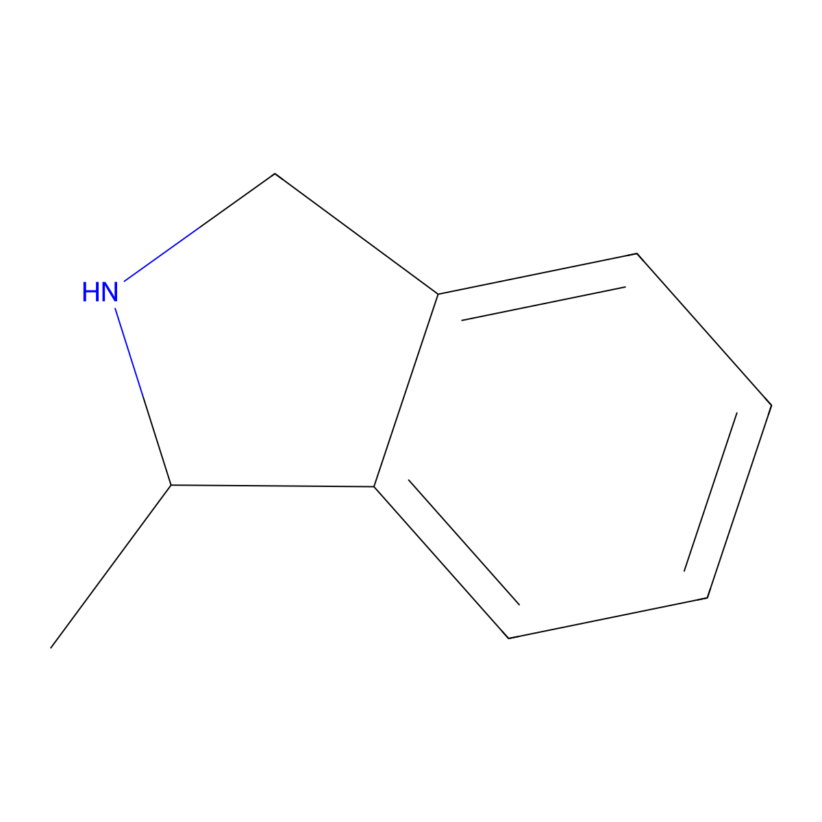 (1S)-1-methyl-2,3-dihydro-1H-isoindole molecular structure, CAS 174390-66-0