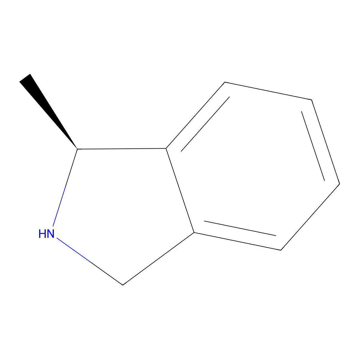 (1S)-1-methyl-2,3-dihydro-1H-isoindole molecular structure, CAS 174390-66-0
