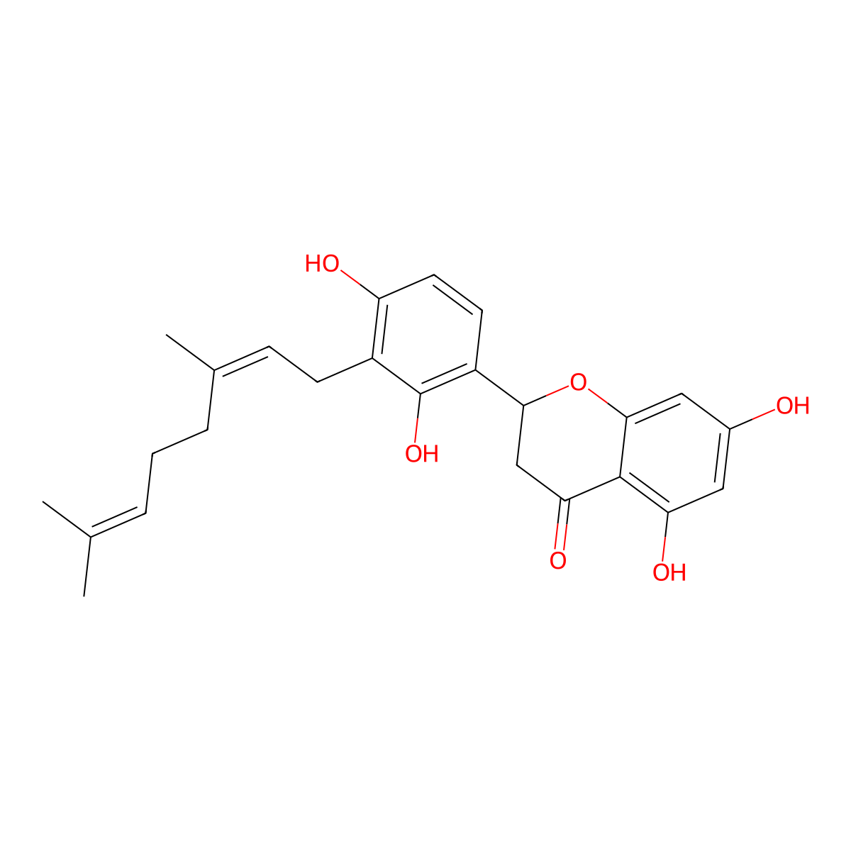 Sanggenol A molecular structure, CAS 174423-30-4