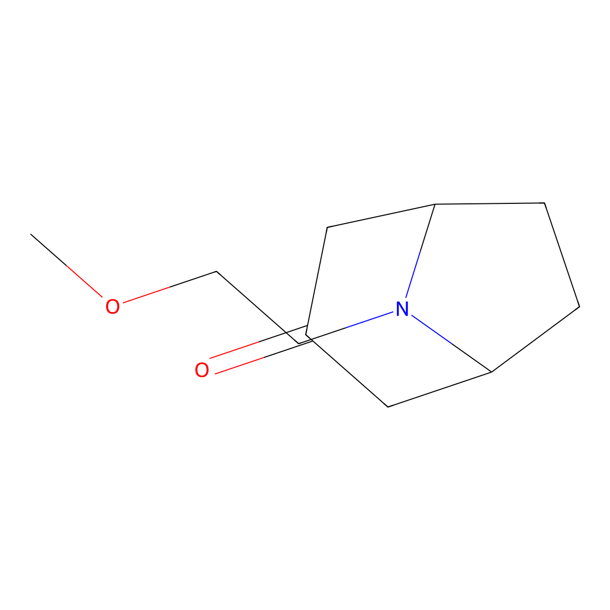 8-(2-Methoxyethyl)-8-azabicyclo(3.2.1)octan-3-one molecular structure, CAS 174486-94-3