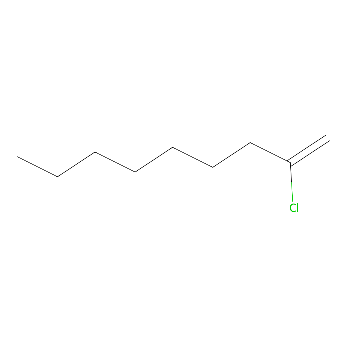 2-Chloronon-1-ene molecular structure, CAS 1745-15-9