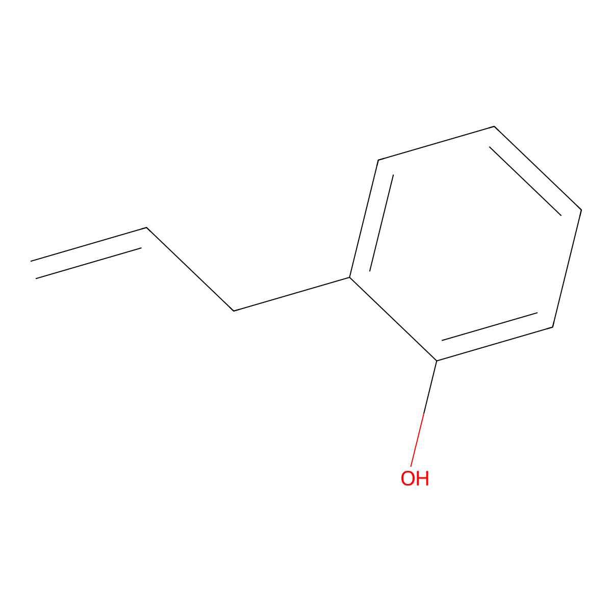 2-Allylphenol molecular structure, CAS 1745-81-9