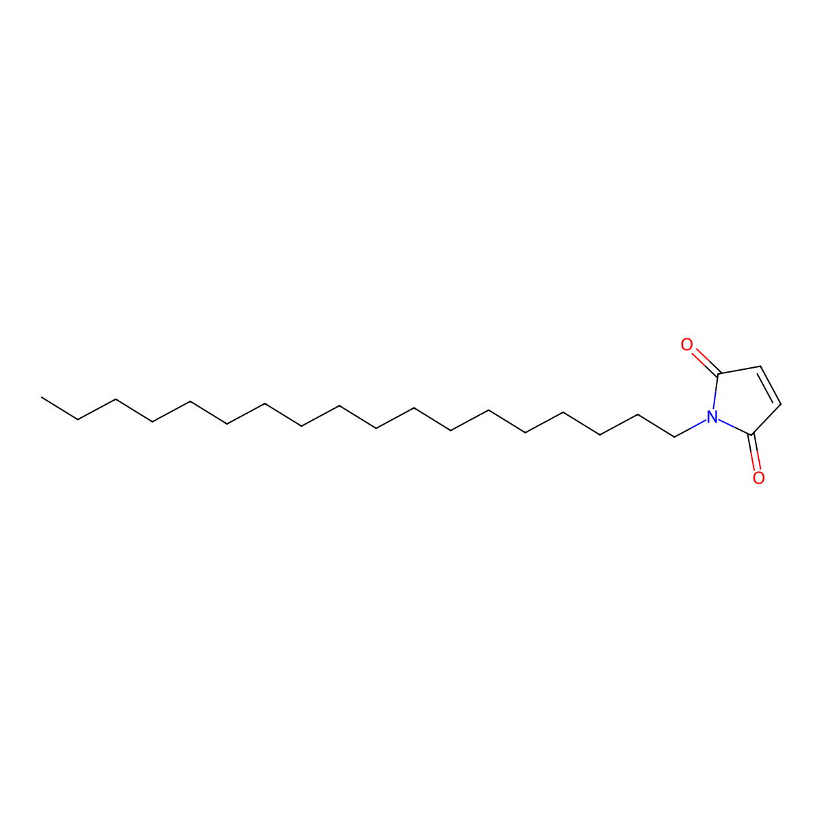 1-octadecyl-1H-pyrrole-2,5-dione molecular structure, CAS 17450-30-5