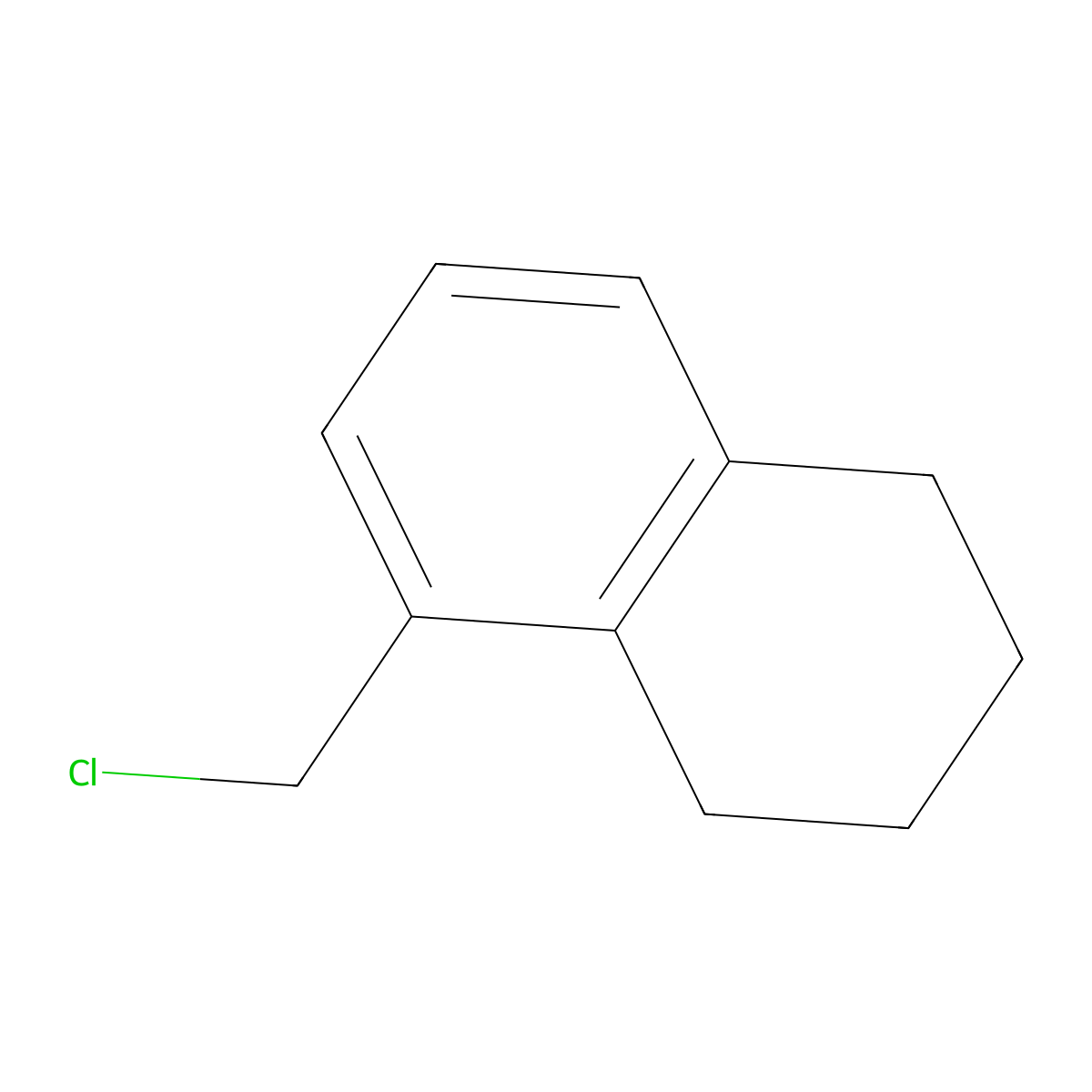 5-(Chloromethyl)-1,2,3,4-tetrahydronaphthalene molecular structure, CAS 17450-62-3