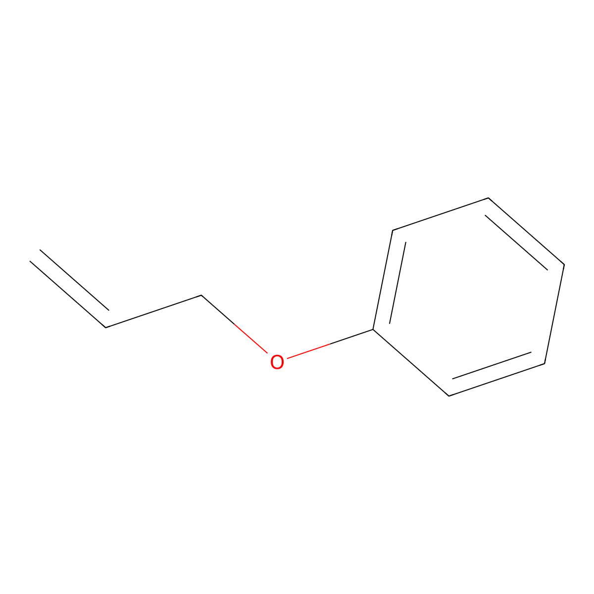 Allyl phenyl ether molecular structure, CAS 1746-13-0