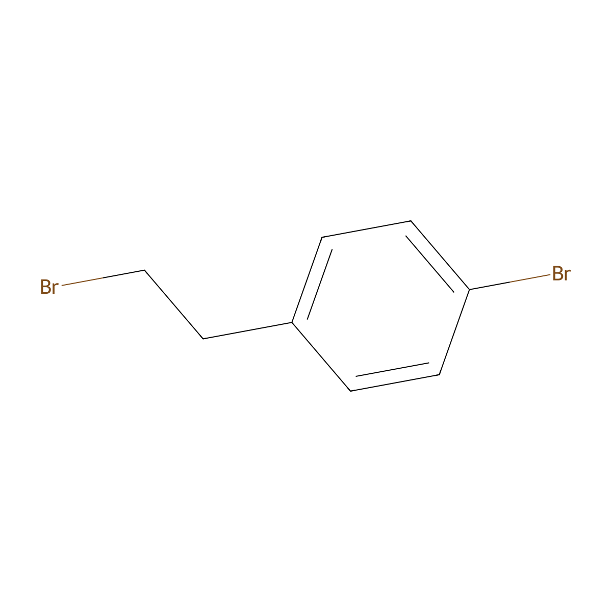 4-Bromophenethyl bromide molecular structure, CAS 1746-28-7