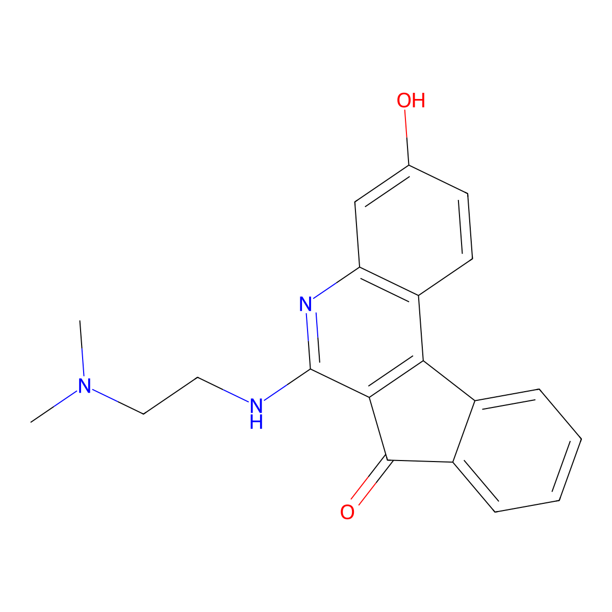 TAS-103 free base molecular structure, CAS 174634-08-3