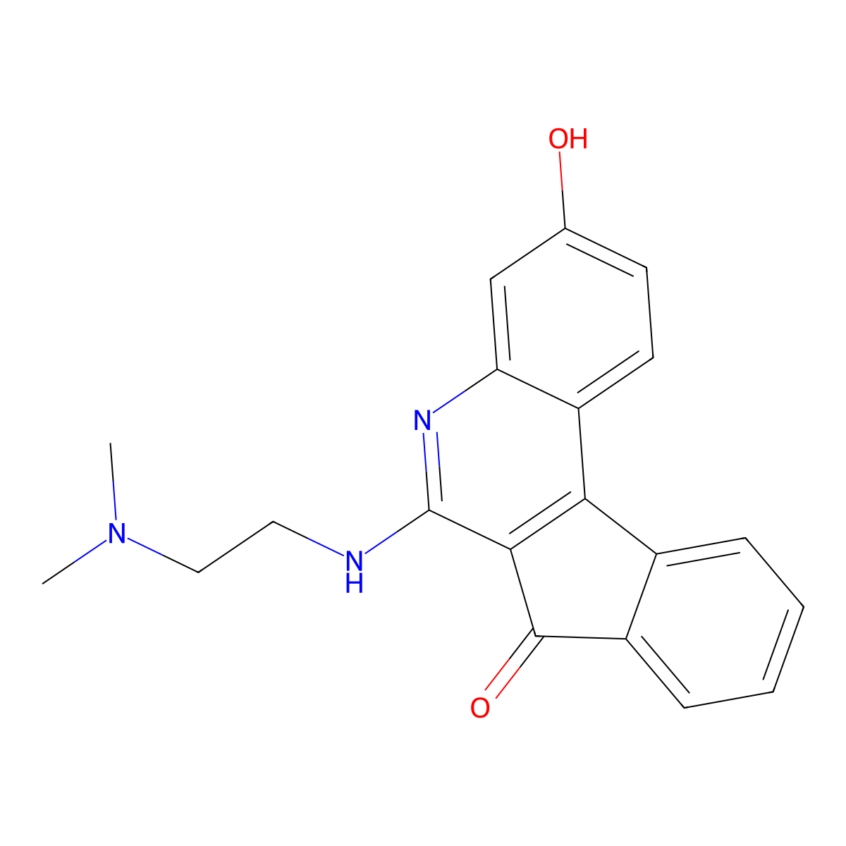 TAS-103 free base molecular structure, CAS 174634-08-3