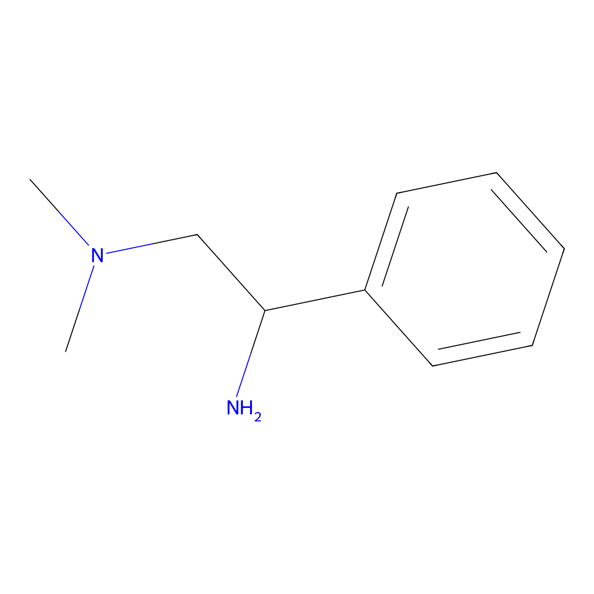 (1R)-N2,N2-Dimethyl-1-phenyl-1,2-ethanediamine molecular structure, CAS 174636-94-3