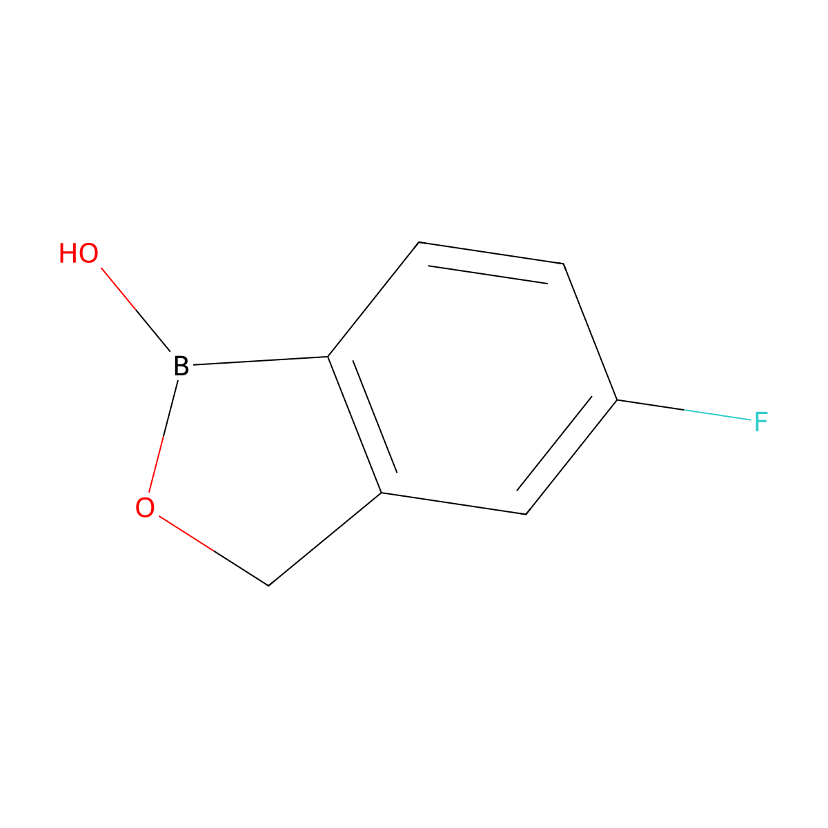 Tavaborole molecular structure, CAS 174671-46-6