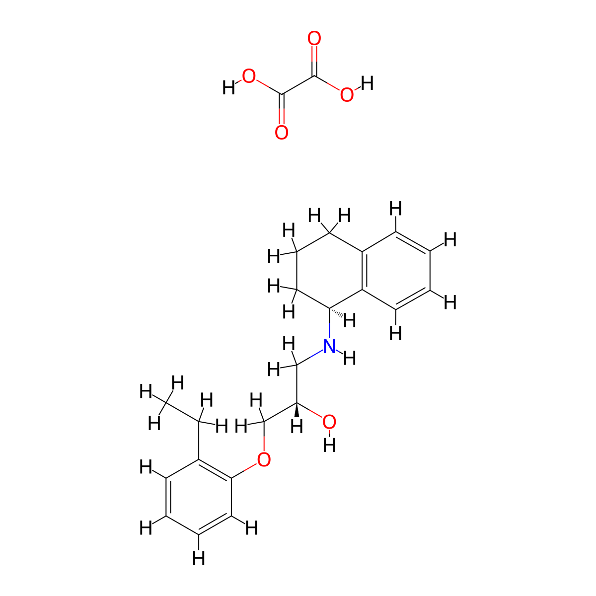 SR-59230A molecular structure, CAS 174689-39-5