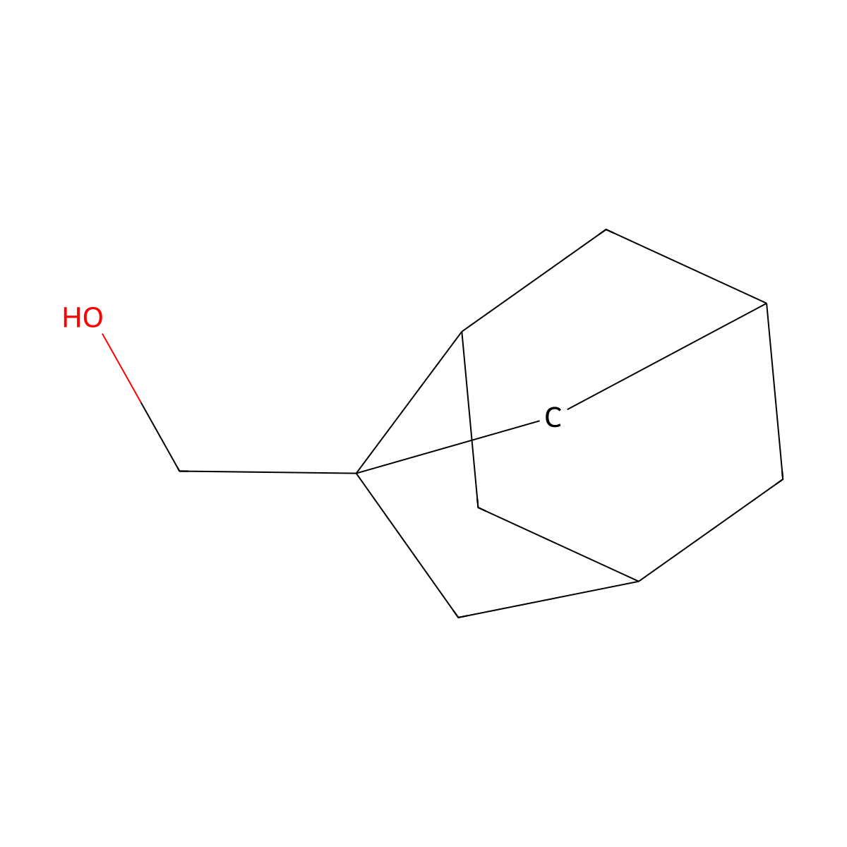 (Tricyclo(3.3.1.0,3,7)nonan-3-yl)methanol molecular structure, CAS 17471-43-1
