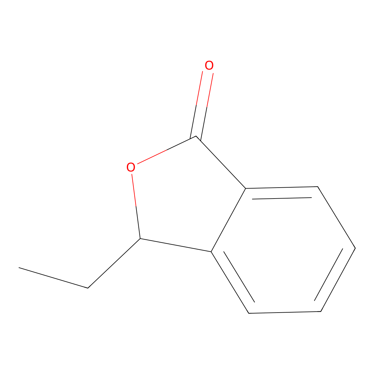 1(3H)-Isobenzofuranone, 3-ethyl- molecular structure, CAS 17475-41-1