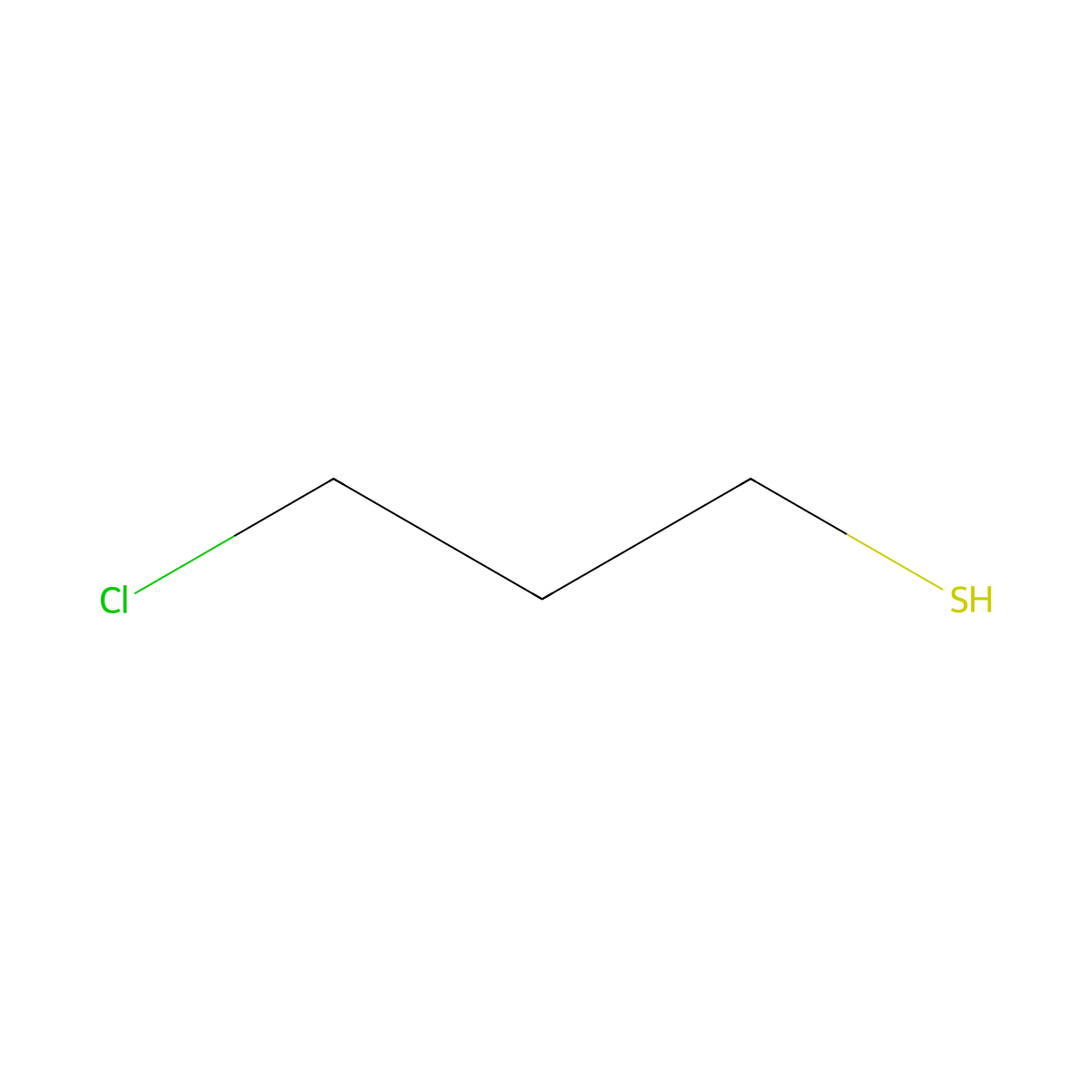 3-Chloropropanethiol molecular structure, CAS 17481-19-5