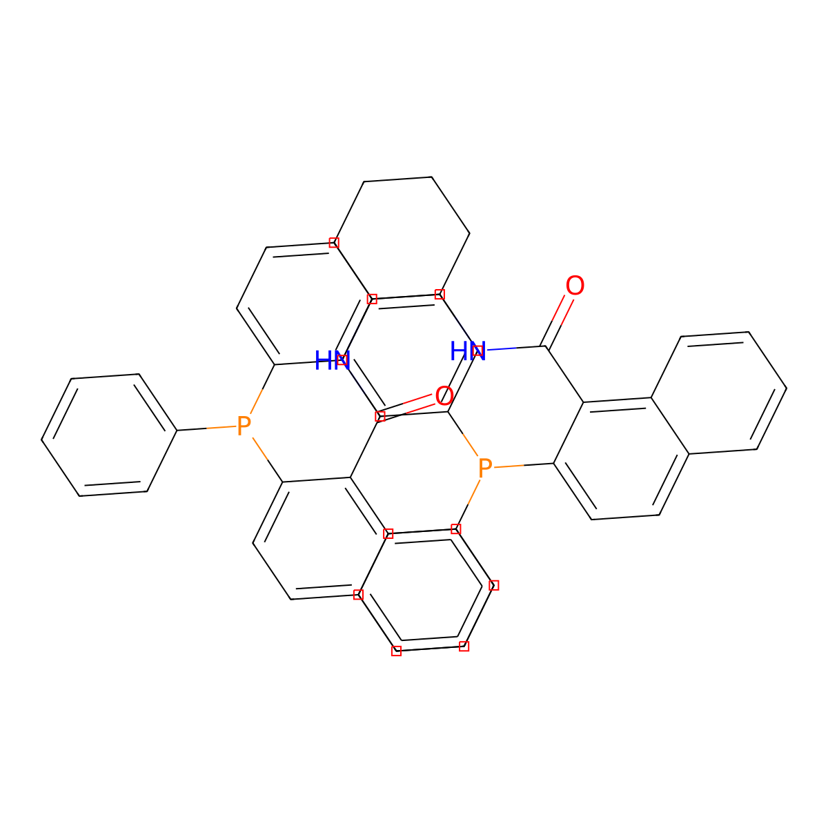 (R,R)-DACH-naphthyl Trost ligand molecular structure, CAS 174810-09-4