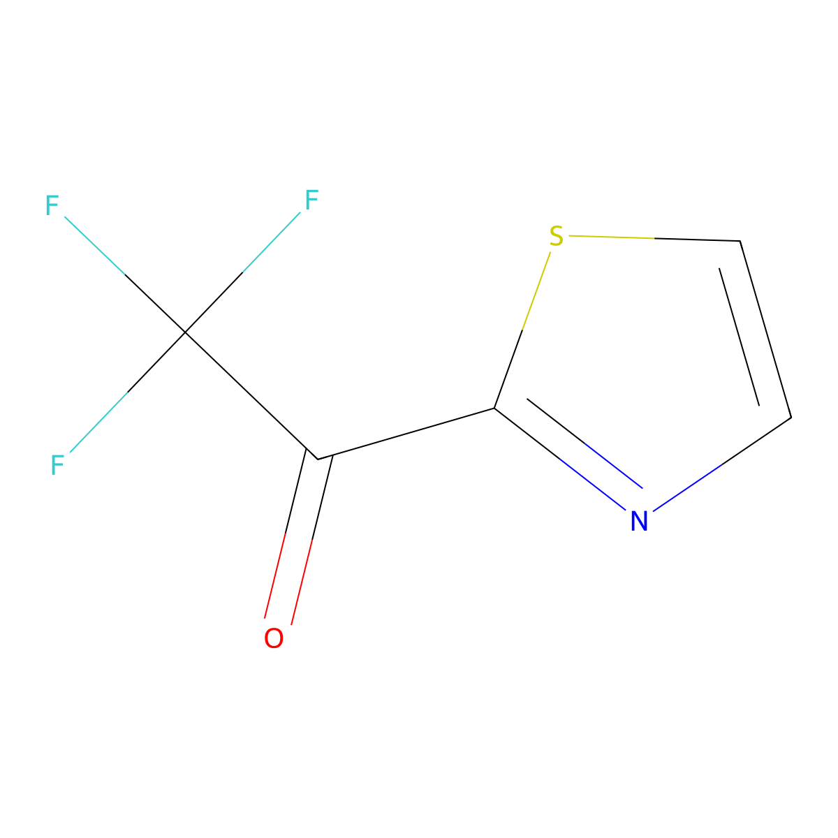 2-(Trifluoroacetyl)thiazole molecular structure, CAS 174824-75-0