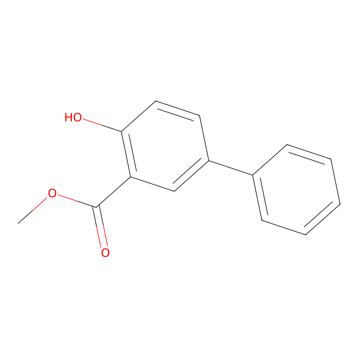 Methyl 4-hydroxy-[1,1'-biphenyl]-3-carboxylate molecular structure, CAS 17504-13-1