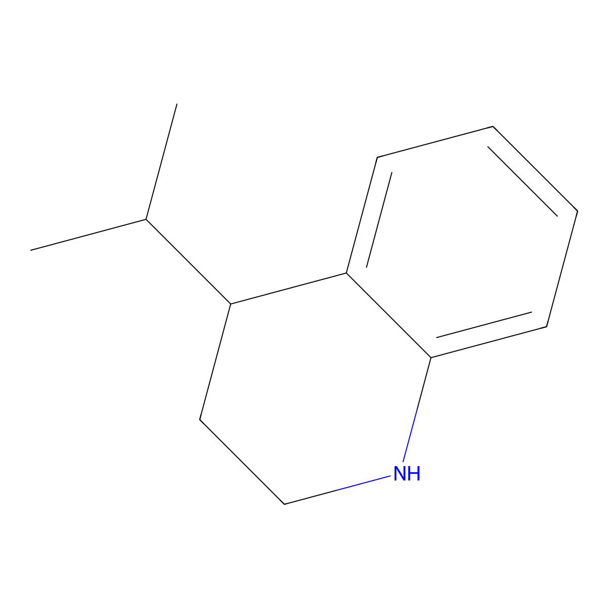 4-(Propan-2-YL)-1,2,3,4-tetrahydroquinoline molecular structure, CAS 17507-27-6