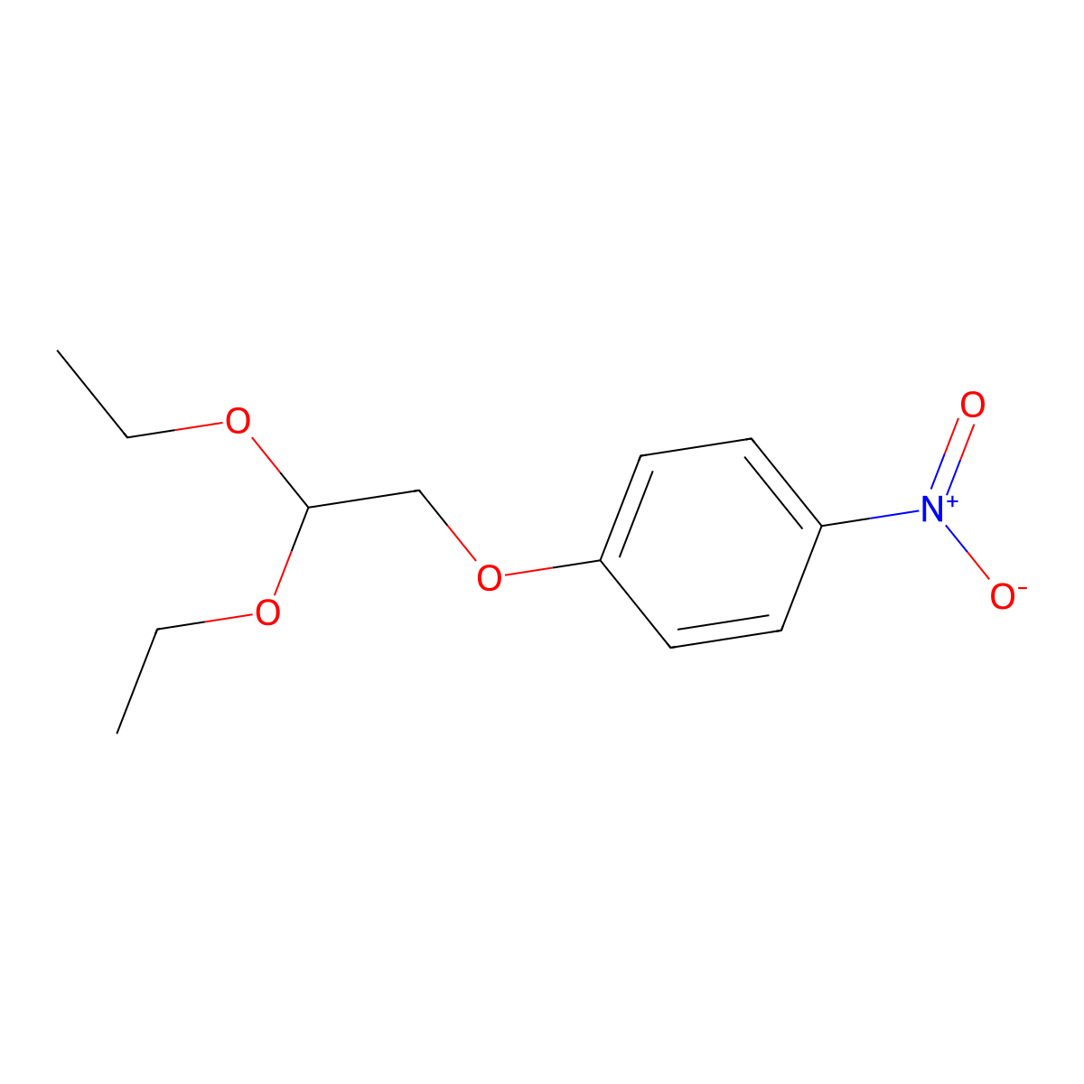 1-(2,2-Diethoxyethoxy)-4-nitrobenzene molecular structure, CAS 175136-97-7