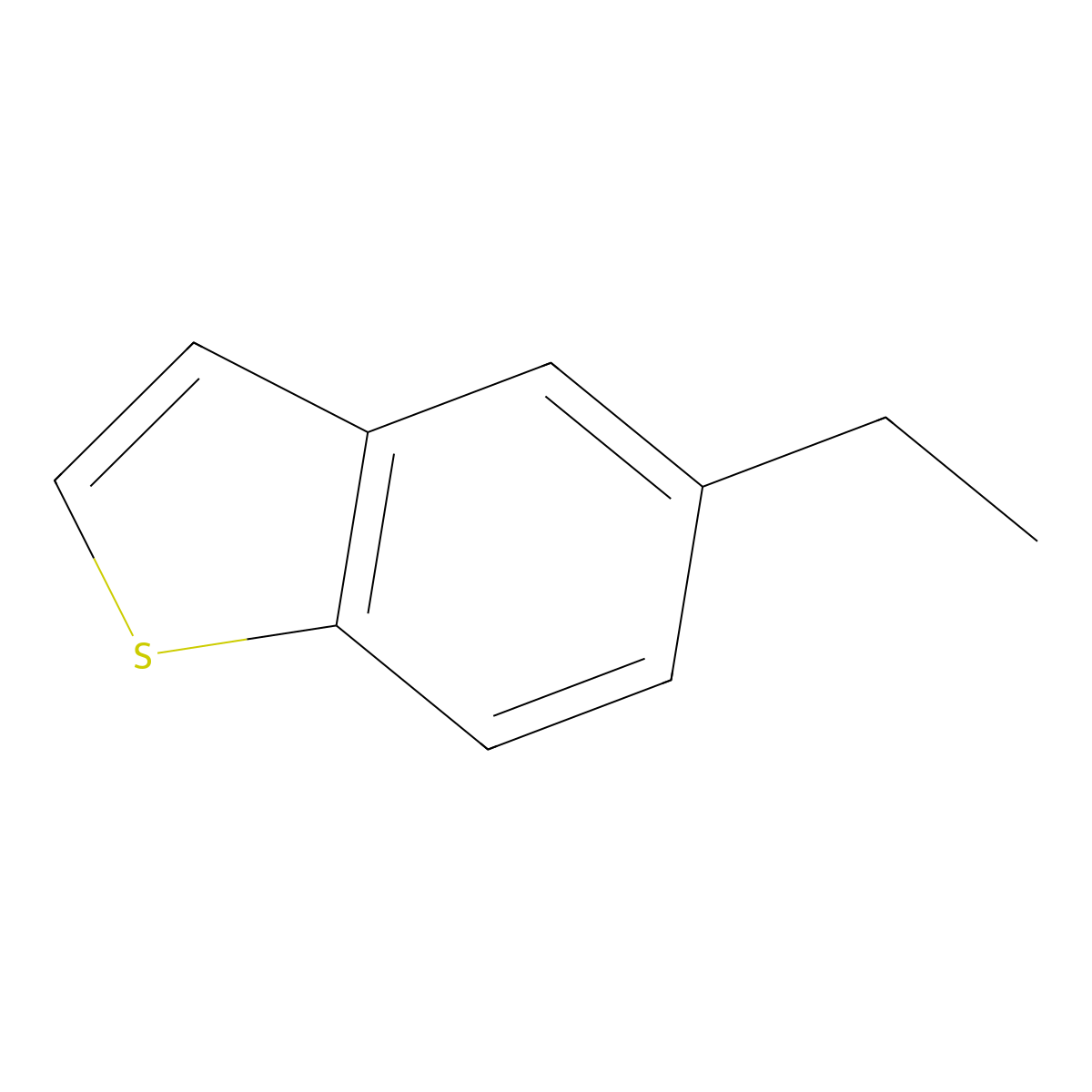 5-Ethylbenzo(b)thiophene molecular structure, CAS 17514-96-4