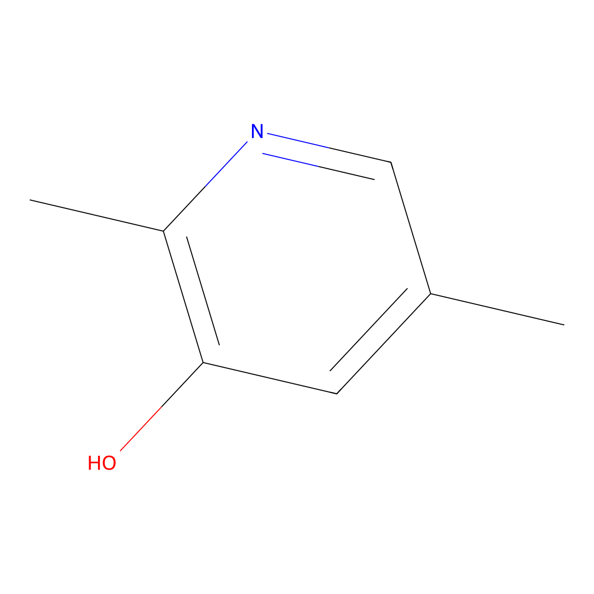2,5-Dimethylpyridin-3-ol molecular structure, CAS 175170-53-3