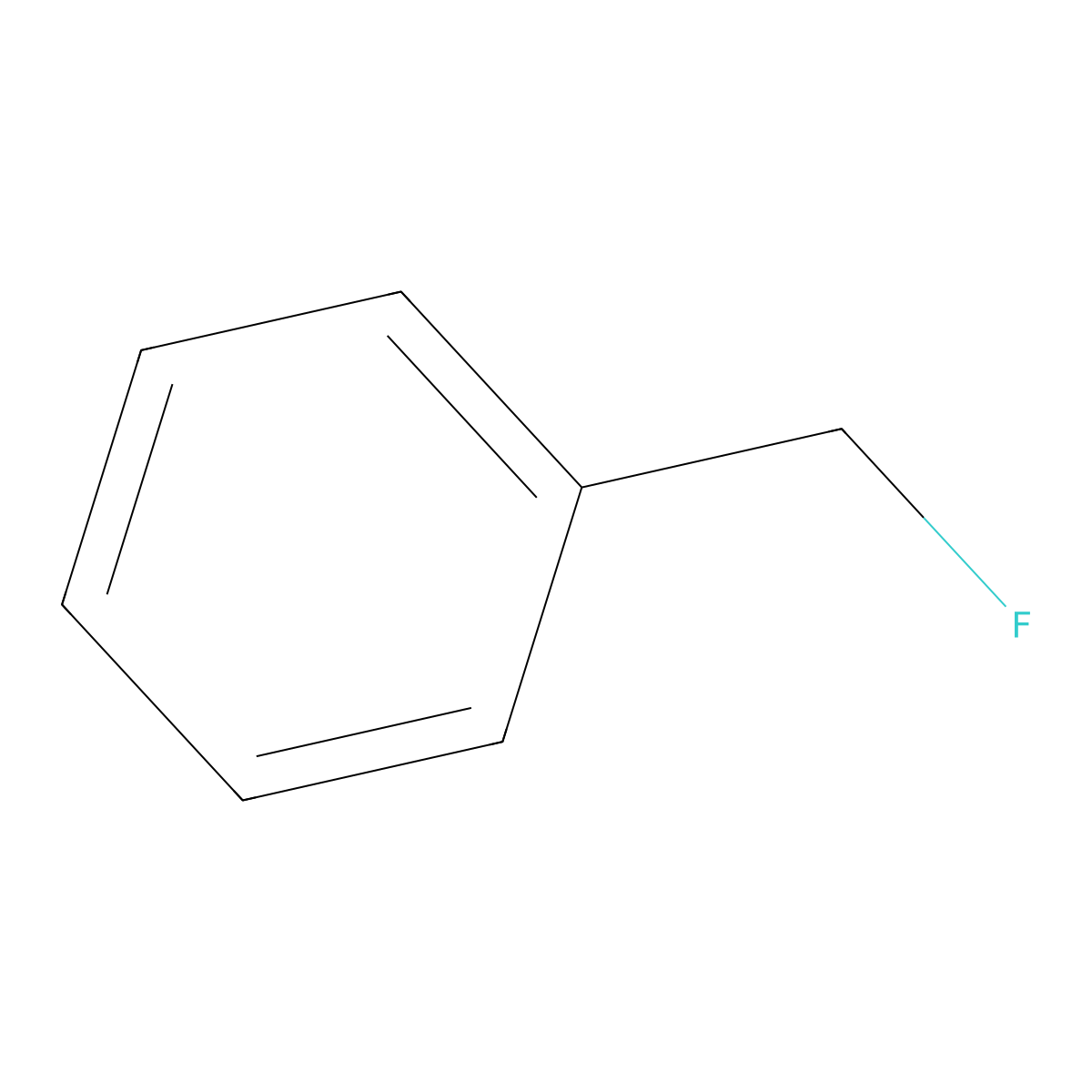 Benzyl fluoride molecular structure, CAS 175203-62-0