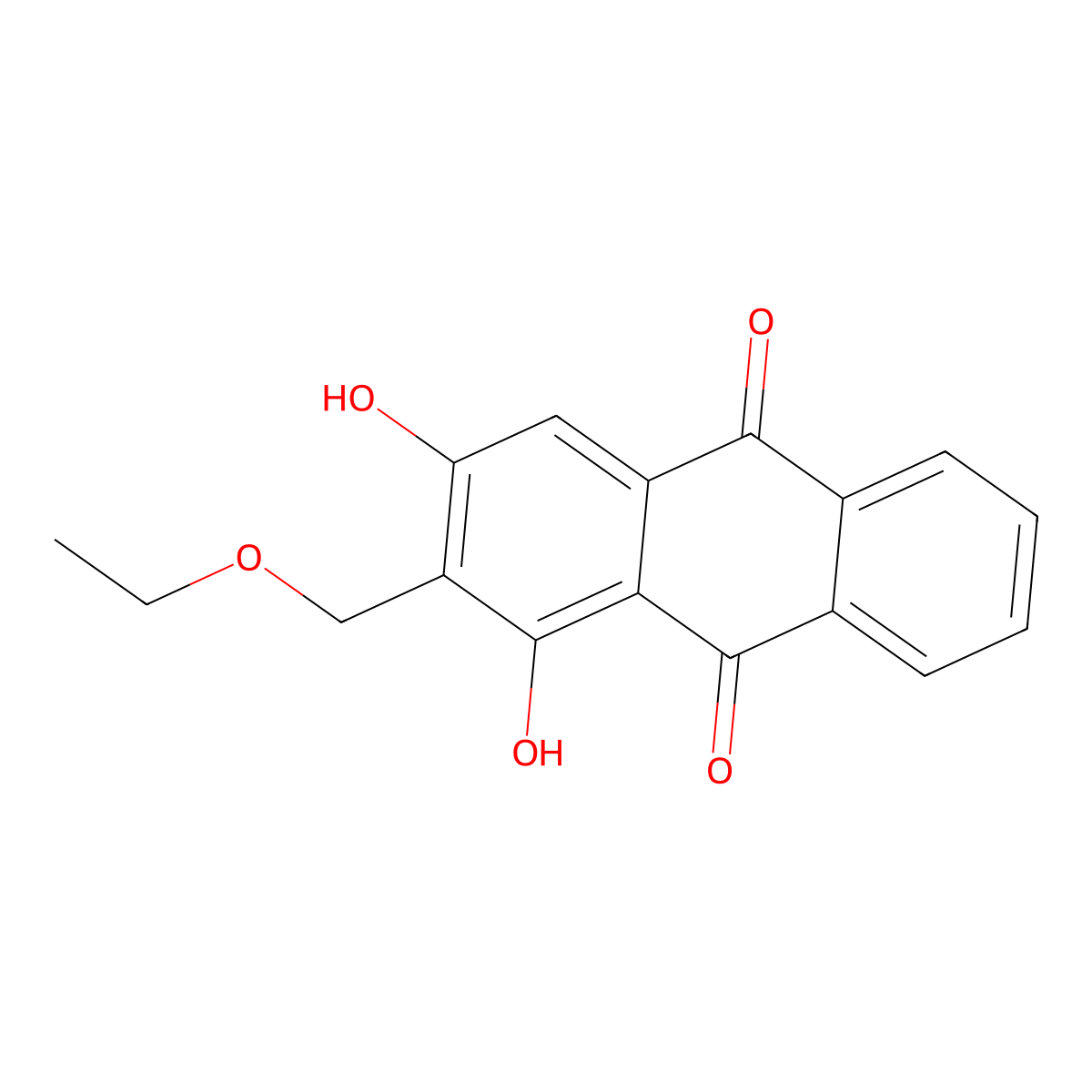 Ibericin molecular structure, CAS 17526-17-9