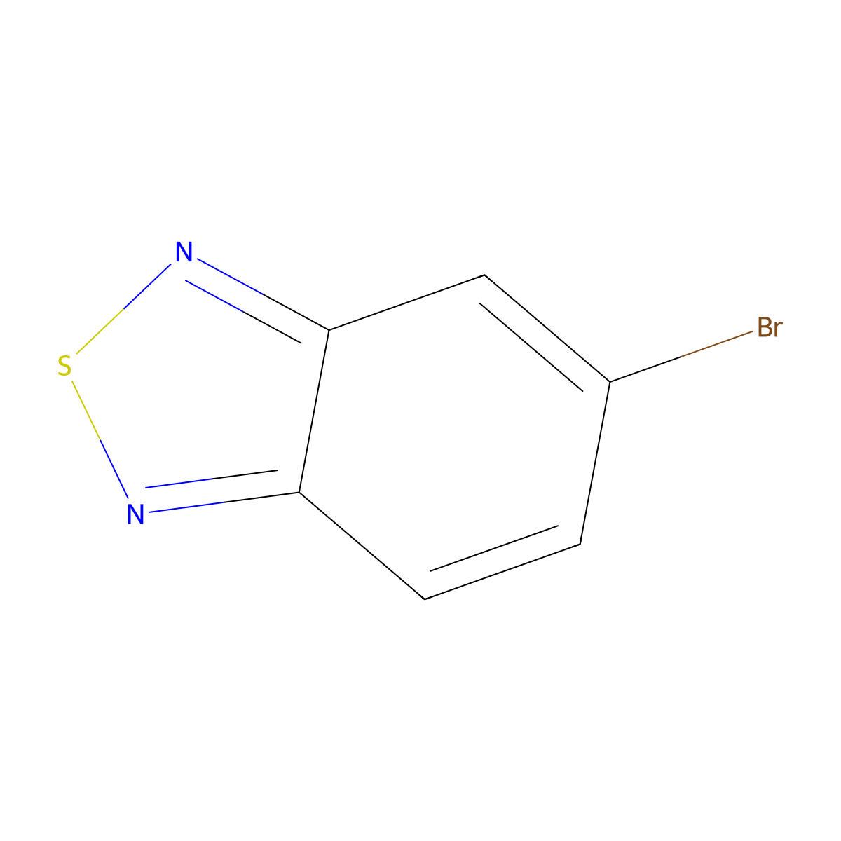 5-Bromo-benzo[2,1,3]thiadiazole molecular structure, CAS 1753-75-9