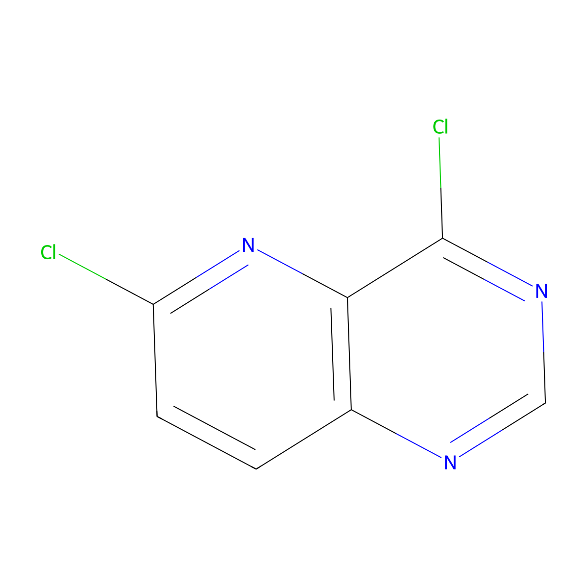 4,6-Dichloropyrido[3,2-d]pyrimidine molecular structure, CAS 175358-02-8