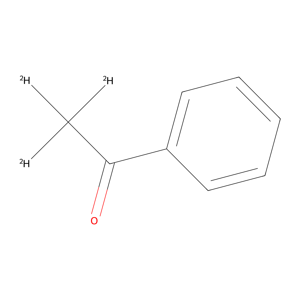 Acetophenone-alpha,alpha,alpha-d3 molecular structure, CAS 17537-31-4