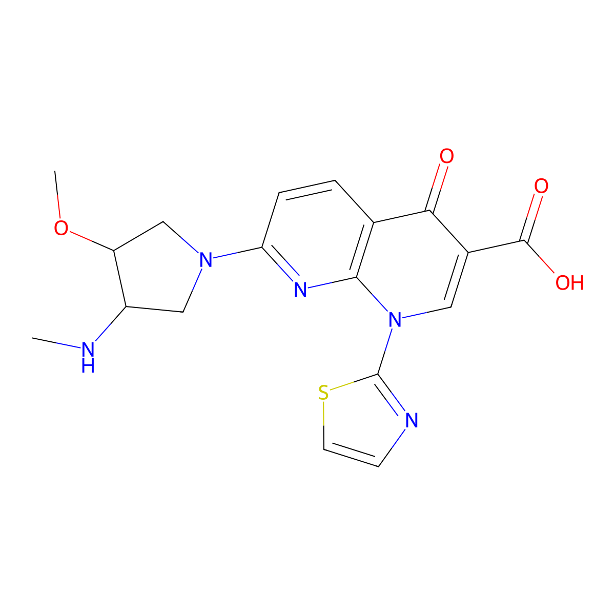 Vosaroxin molecular structure, CAS 175414-77-4