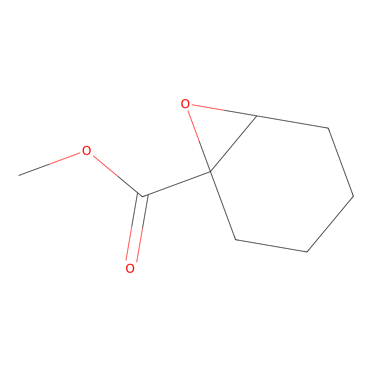Methyl 7-oxabicyclo(4.1.0)heptane-1-carboxylate molecular structure, CAS 17550-59-3