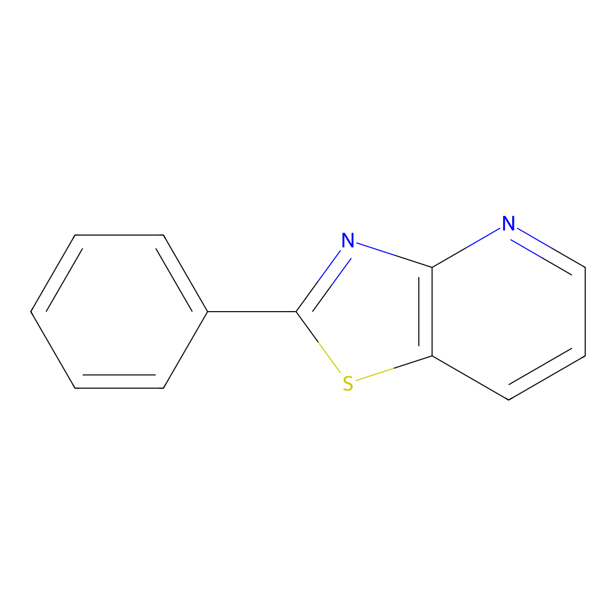 Thiazolo[4,5-b]pyridine,2-phenyl- molecular structure, CAS 175659-47-9