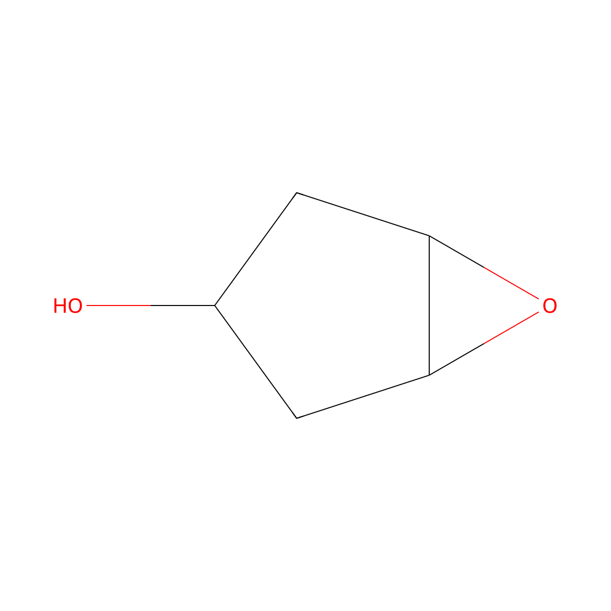 6-Oxabicyclo[3.1.0]hexan-3-ol molecular structure, CAS 175672-65-8