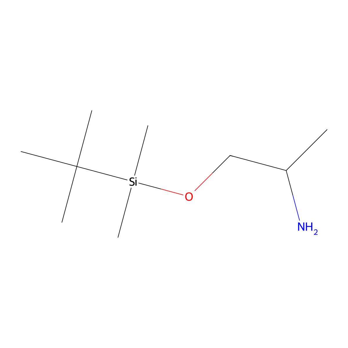 (s)-1-(Tert-butyldimethylsilyloxy)propan-2-amine molecular structure, CAS 175717-75-6