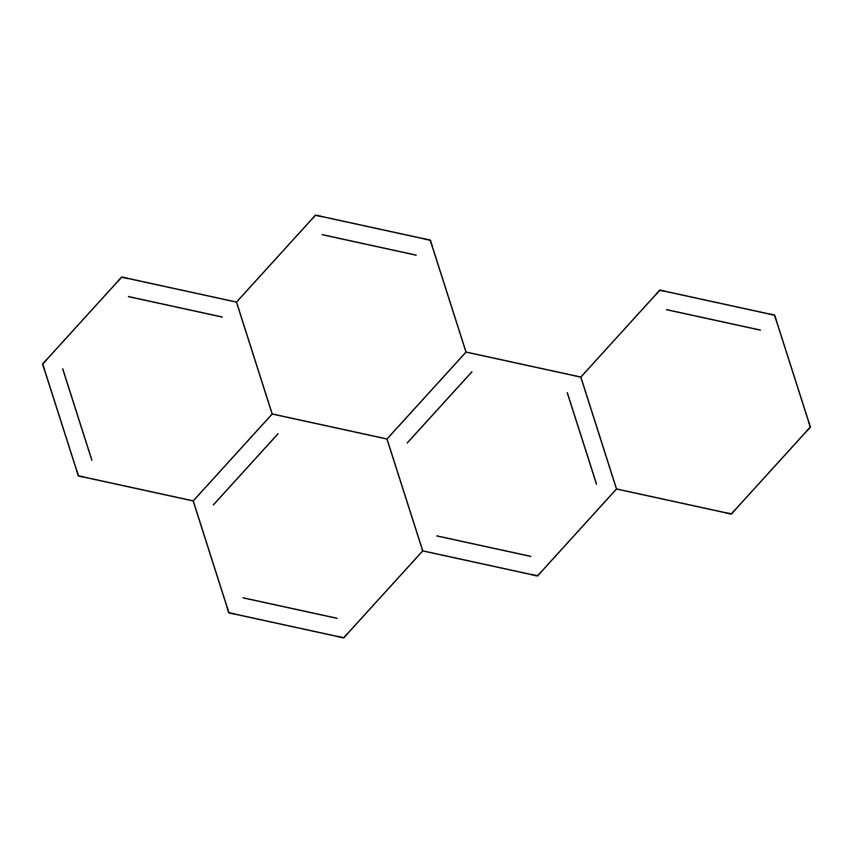 7,8-Dihydrobenzo(a)pyrene molecular structure, CAS 17573-23-8