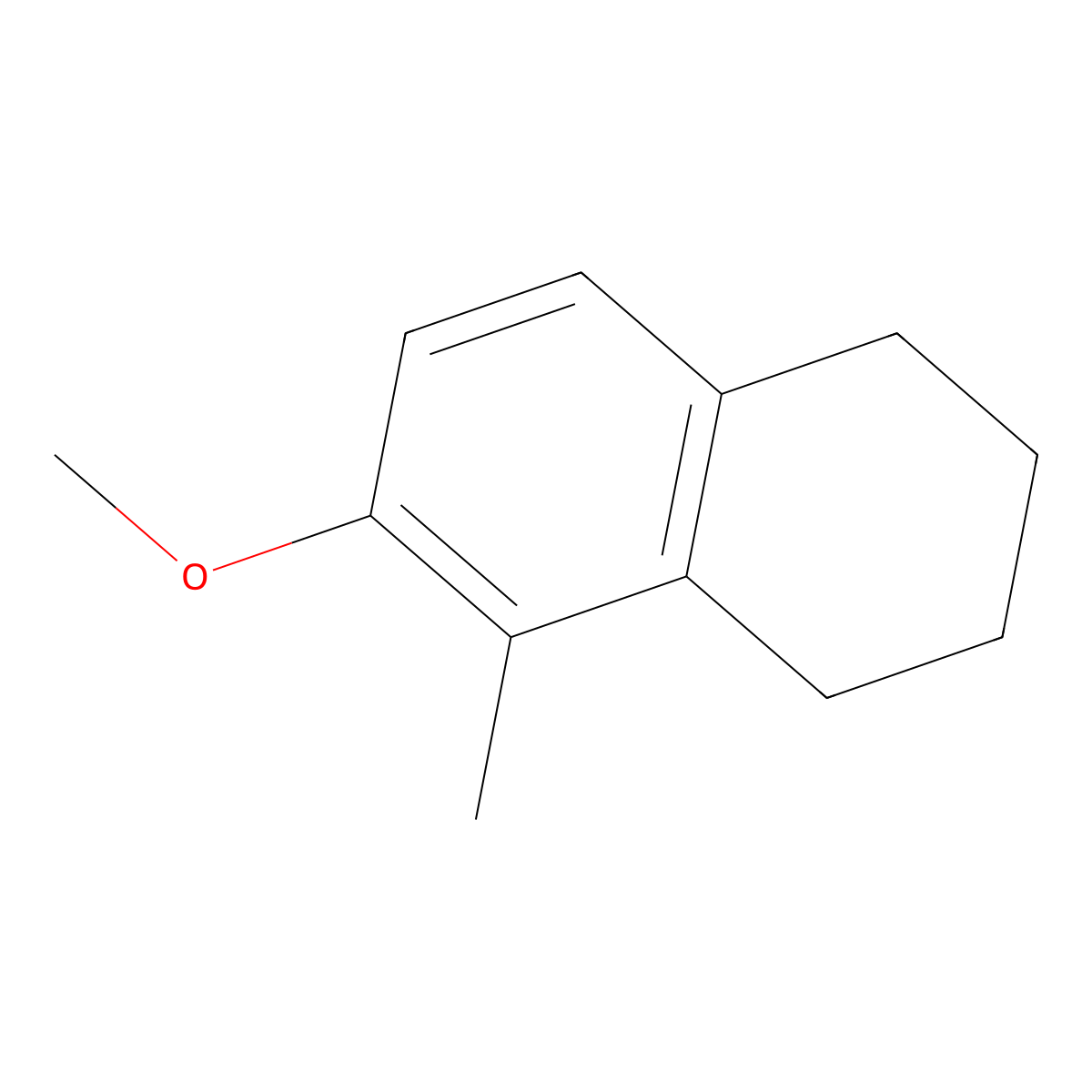 6-Methoxy-5-methyl-1,2,3,4-tetrahydronaphthalene molecular structure, CAS 1758-21-0