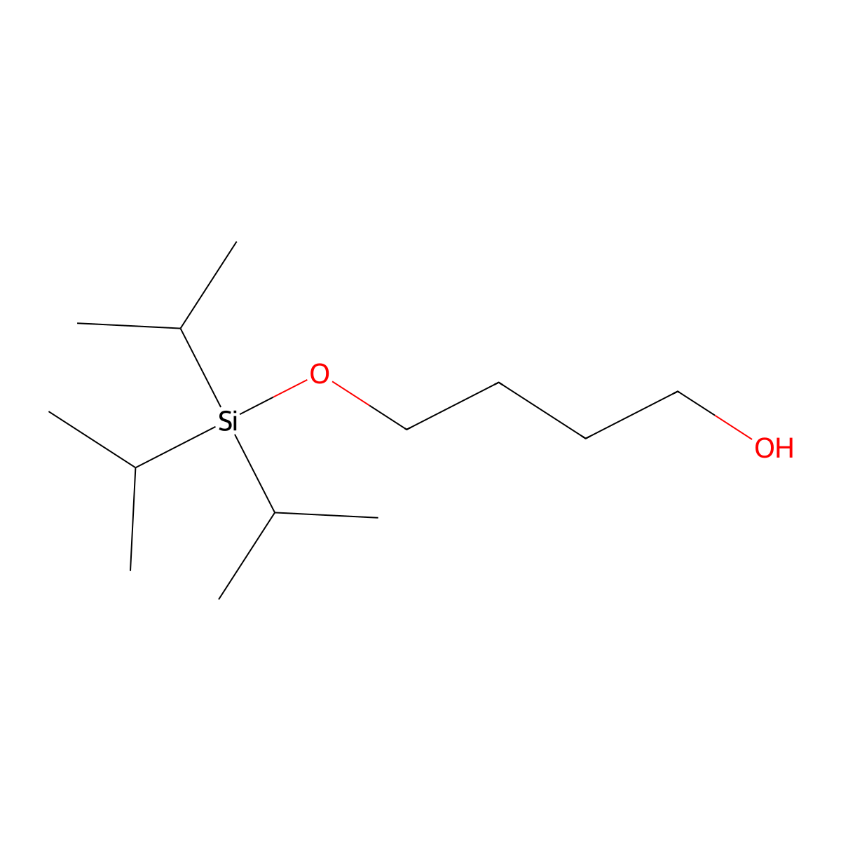 4-(Triisopropylsiloxy)-1-butanol molecular structure, CAS 175849-51-1
