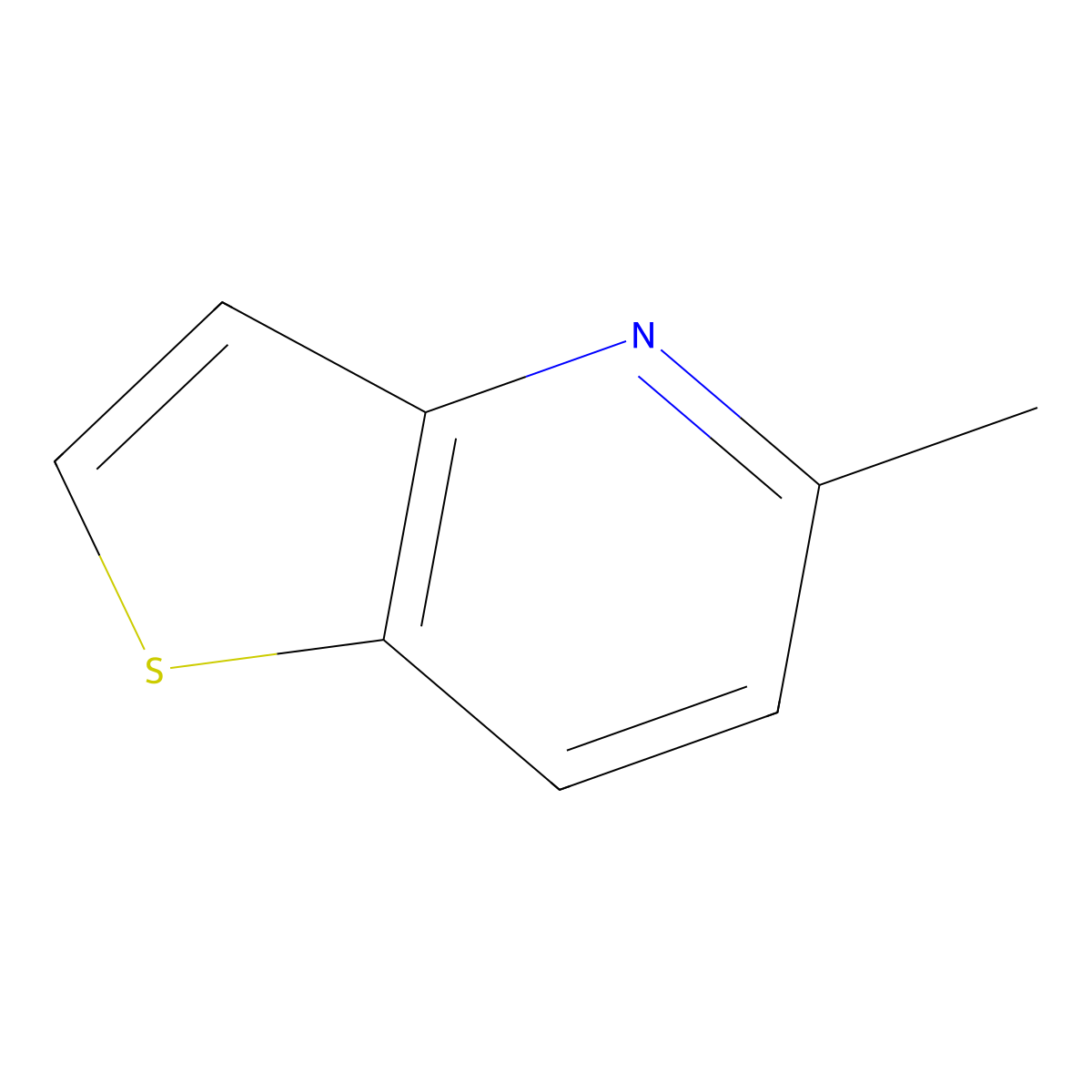 5-Methylthieno[3,2-b]pyridine molecular structure, CAS 1759-29-1