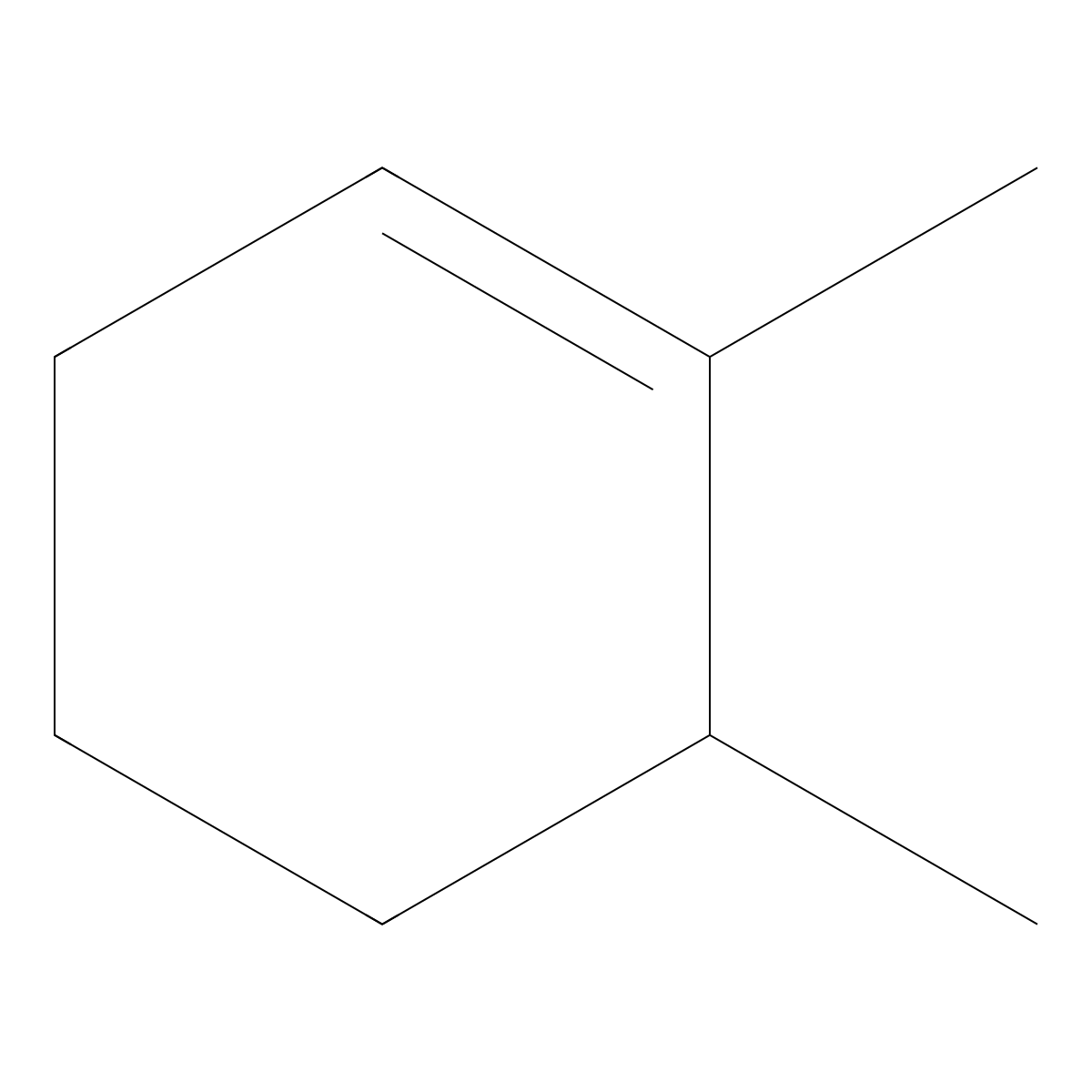 2,3-Dimethyl-1-cyclohexene molecular structure, CAS 1759-64-4