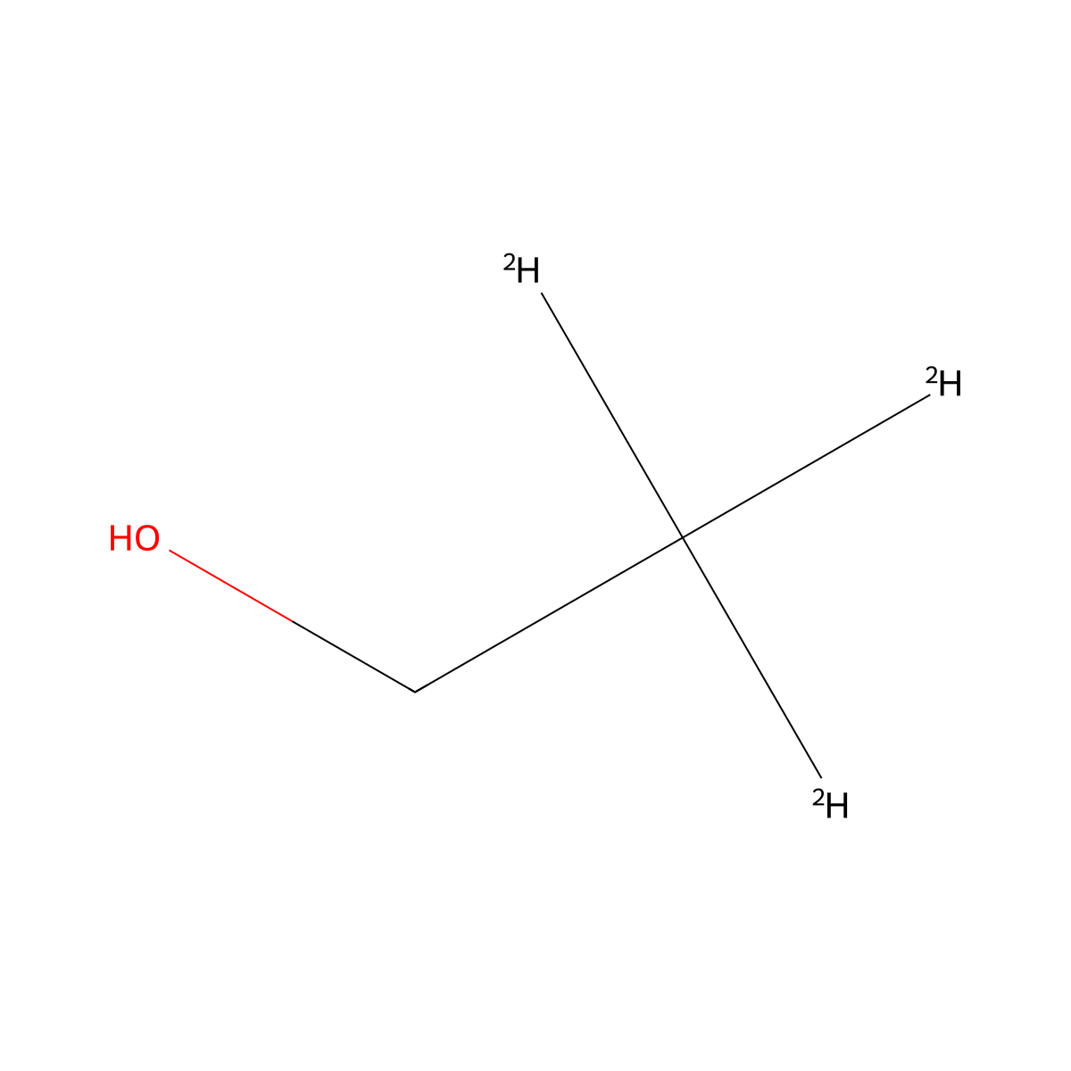 Ethanol-2,2,2-d3 molecular structure, CAS 1759-87-1