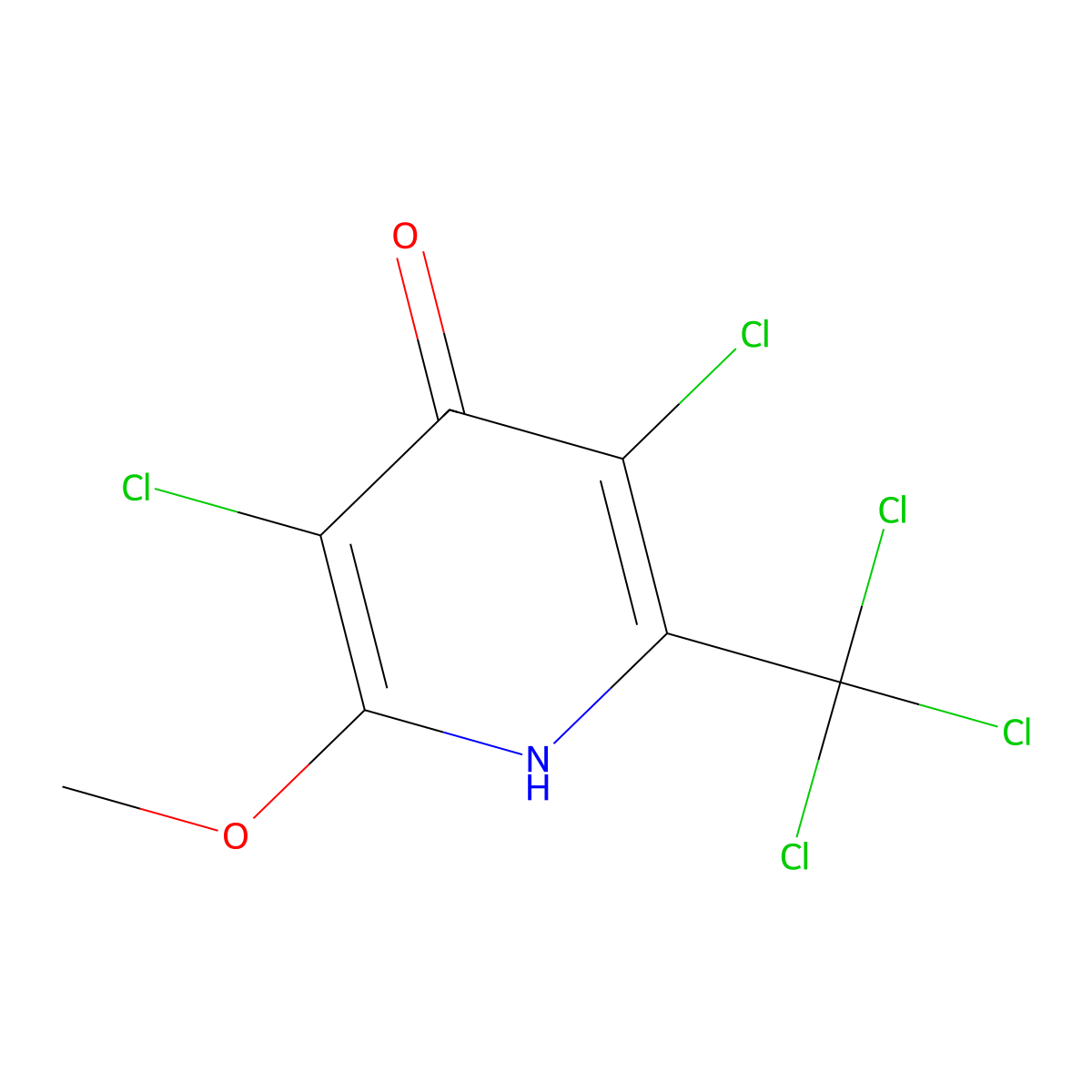 4-O-Demethylpenclomedine molecular structure, CAS 176046-79-0