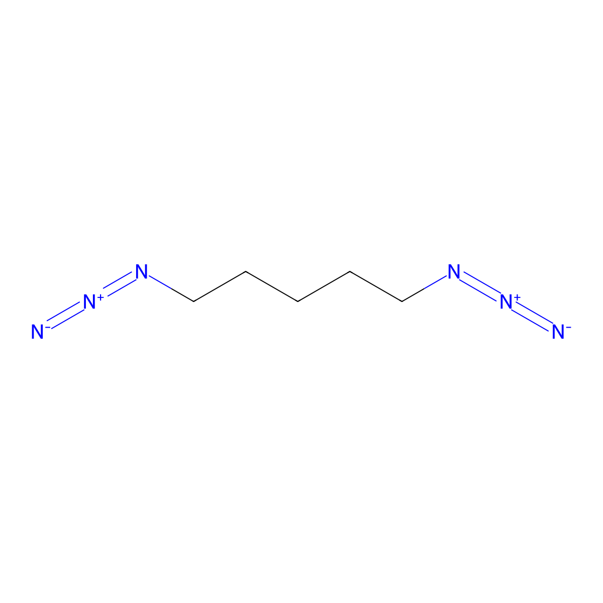 Pentane, 1,5-diazido- molecular structure, CAS 17607-21-5