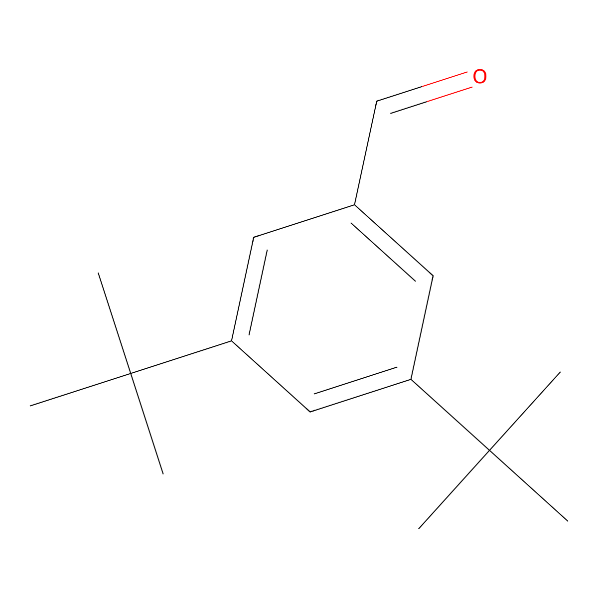 3,5-Bis(tert-butyl)benzaldehyde molecular structure, CAS 17610-00-3