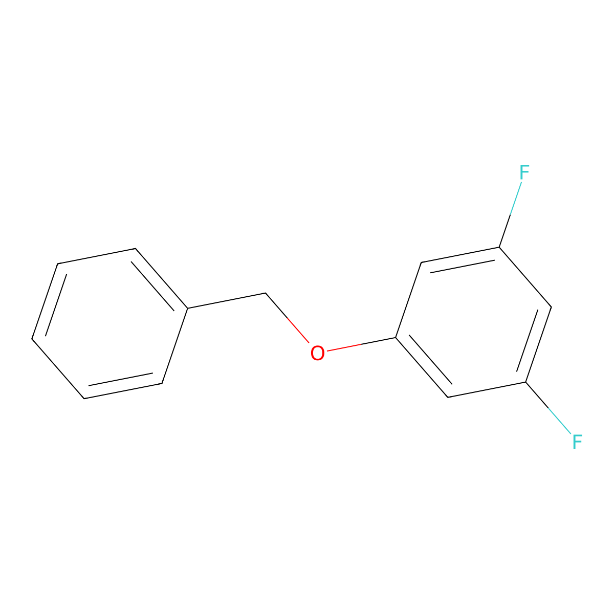 1-(Benzyloxy)-3,5-difluorobenzene molecular structure, CAS 176175-97-6