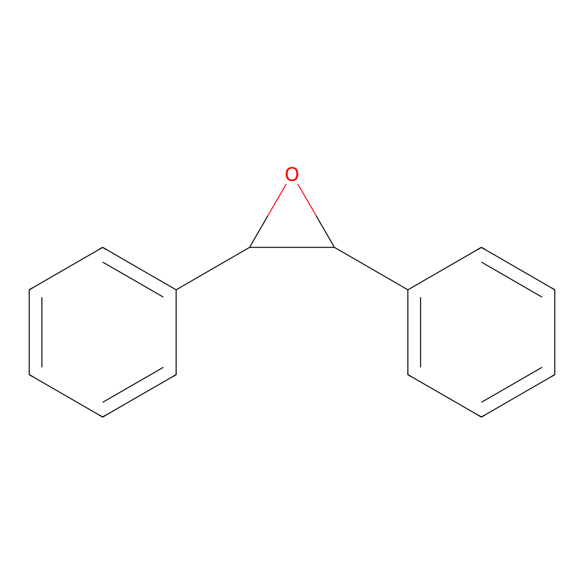 Stilbene oxide molecular structure, CAS 17619-97-5