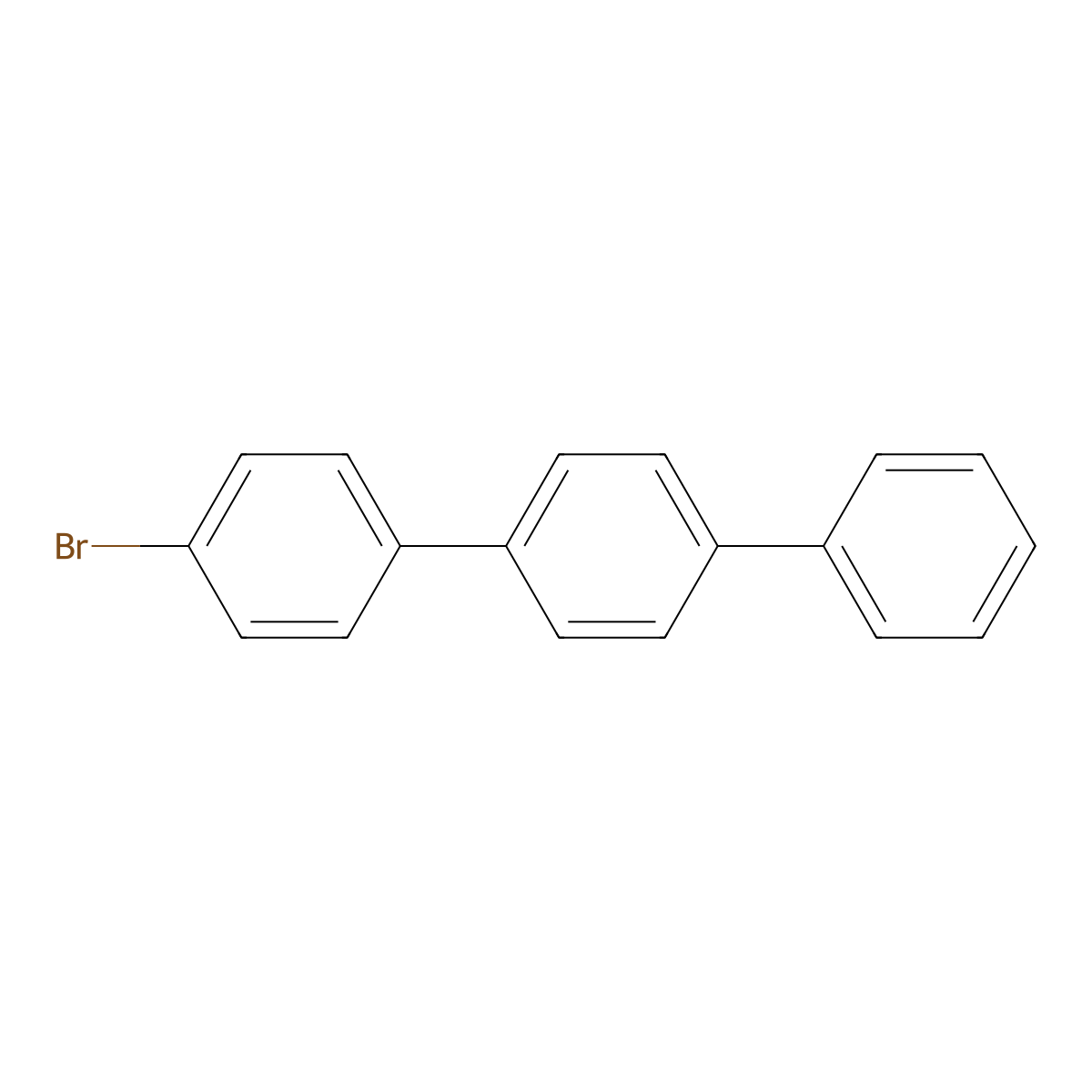 4-Bromo-p-terphenyl molecular structure, CAS 1762-84-1